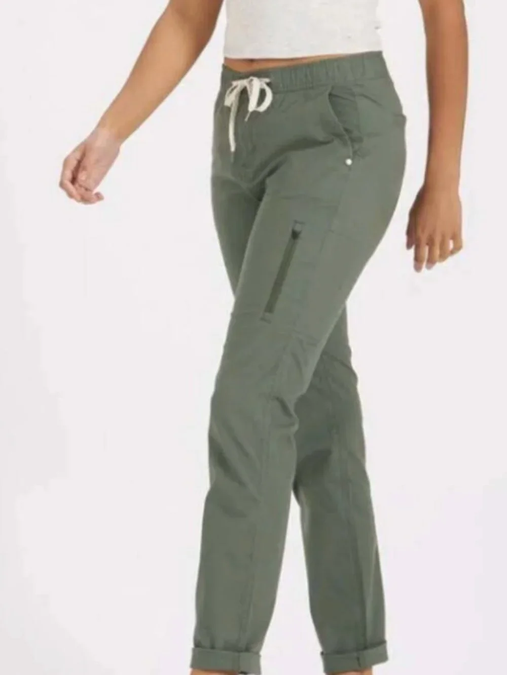 Vuori Ripstop Utility Jogger Pants Olive Green Women’s SMALL